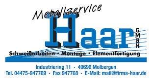 Logo Metallservice Haar GmbH